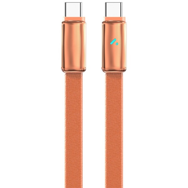Фото - Кабель Colorway Type-C - Type-C (ultra-thin) (PD Fast Charging 100W) 5А 1м Orange (CW-CBPDCC100-OR)